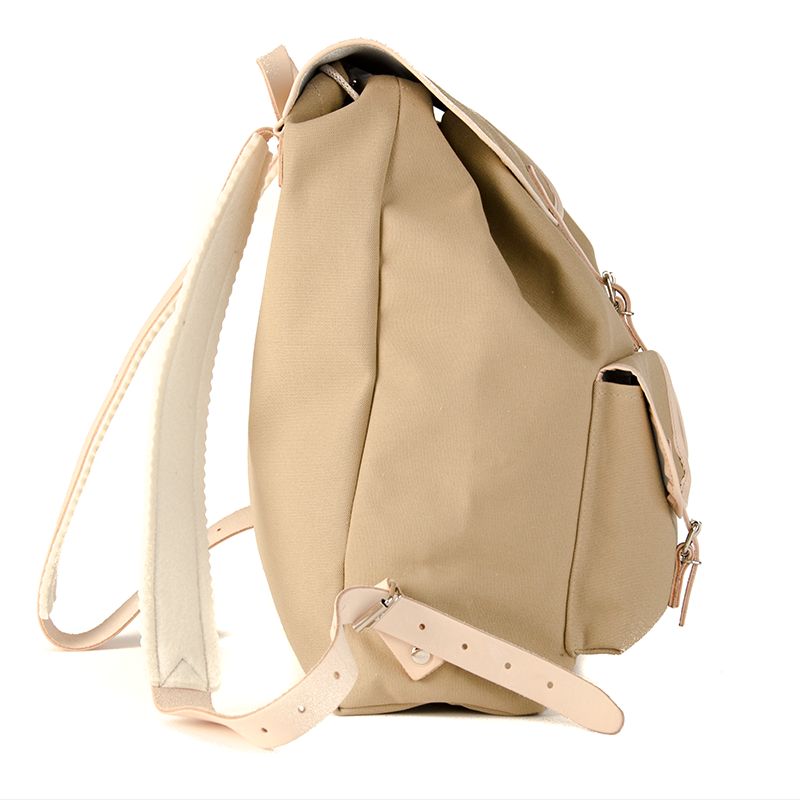 RU137Pla cotton backpack 17 l sand - available from Oct. 2020