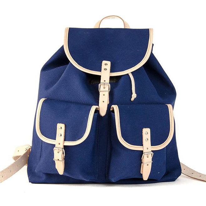 RU137Pla cotton backpack 17 l blue - available from Oct. 2020