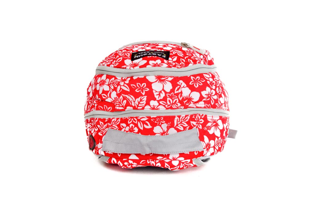 RU145 City & u. Hiking backpack flowers, red
