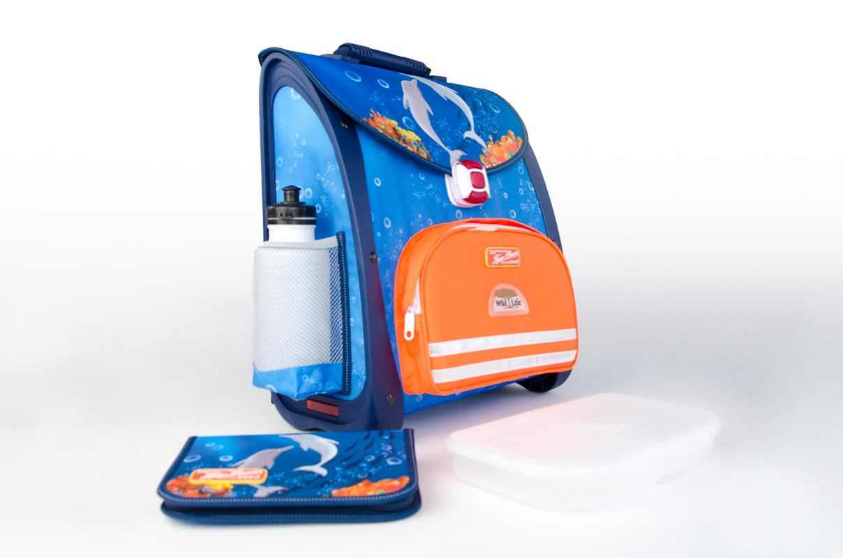 Schultaschen-Set ST24 Delfin