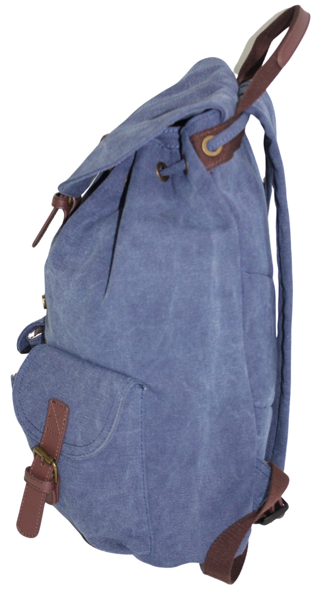 RU133 Baumwollrucksack blau