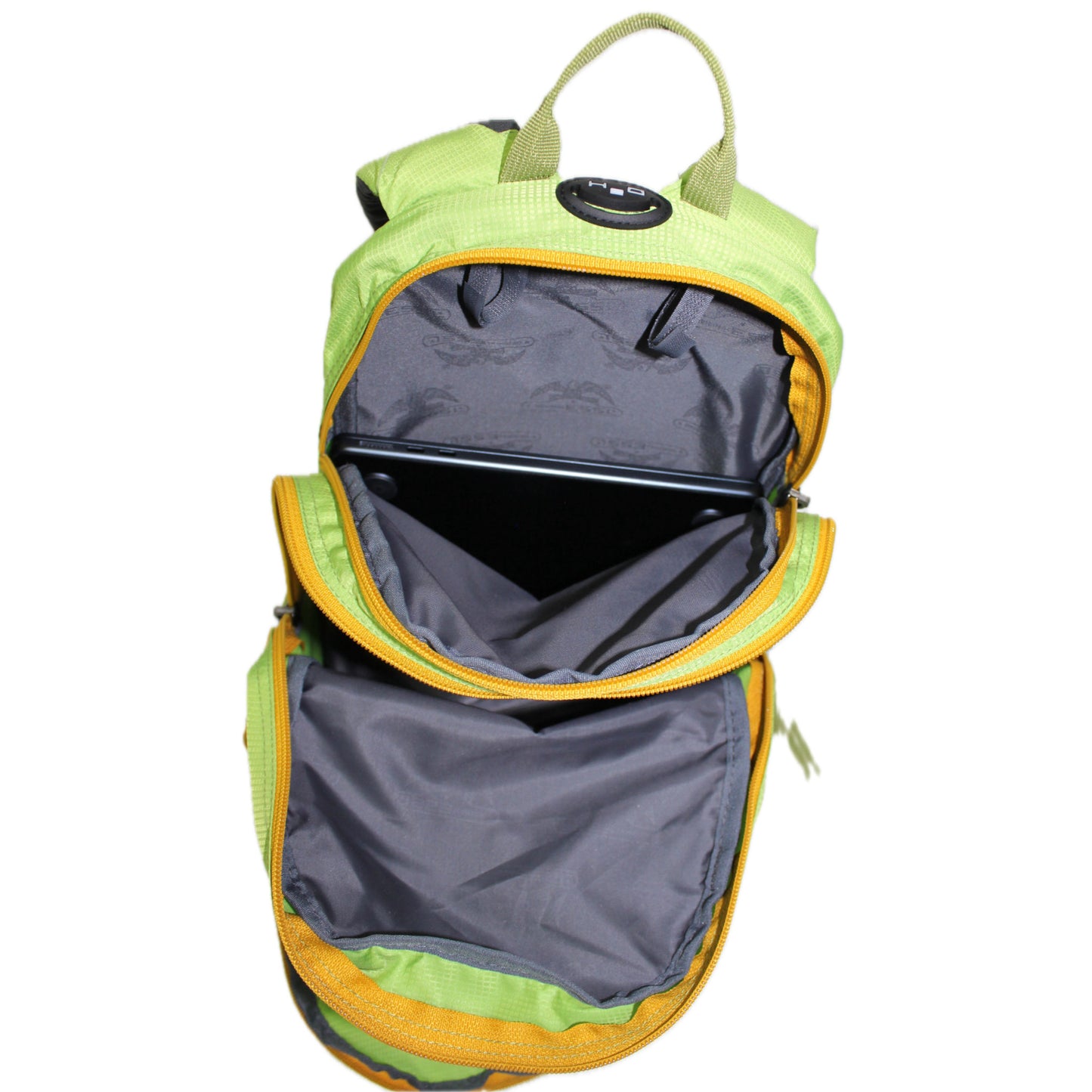 RU148-GR Der smarte grüne Rucksack für Stadt und Abenteuer