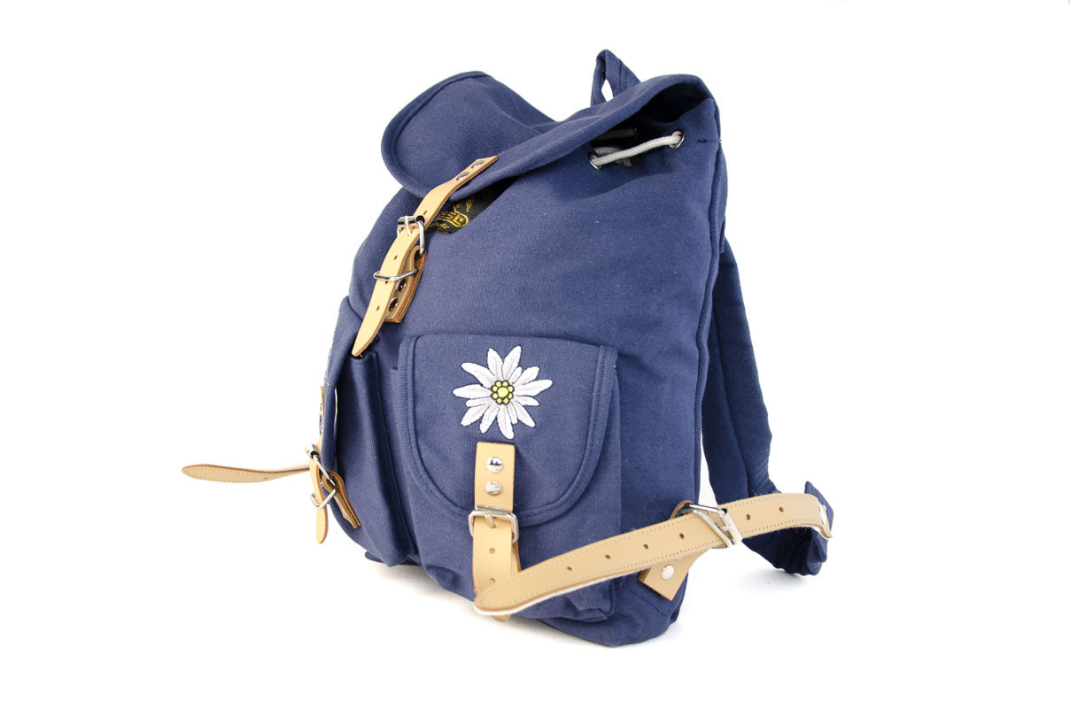 RU1379 Edelweiss Wander- u. City-Rucksack ca 8L Dunkelblau