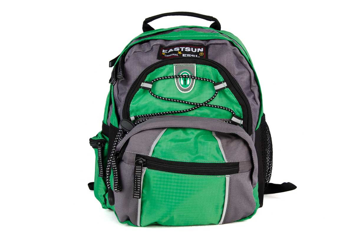 RU43 Damen-  Kinder-Rucksack 12 L Grün